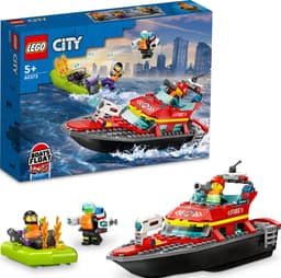 LEGO City Brandvæsnets redningsbåd 60373