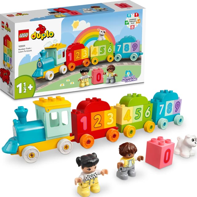 LEGO DUPLO My First Tog med tal – lær at tælle 10954