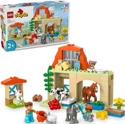 LEGO DUPLO Town Dyrestell på gården 10416