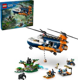 LEGO City Jungleeventyr – helikopter og ekspeditionsbase 60437