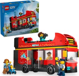 LEGO City Röd dubbeldäckare för sightseeing 60407