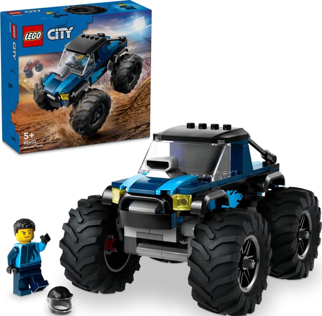 LEGO City Blå monstertruck 60402