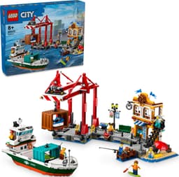 LEGO City Havnefront med fragtskib 60422