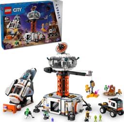 LEGO City Rombase og utskytningsrampe for rakett 60434