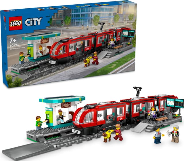 LEGO - City - Spårvagn och station (60423)