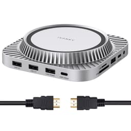 iVANKY 1 to 13 ports FusionDock 3 for MacMini M4 4K60Hz/120Hz
