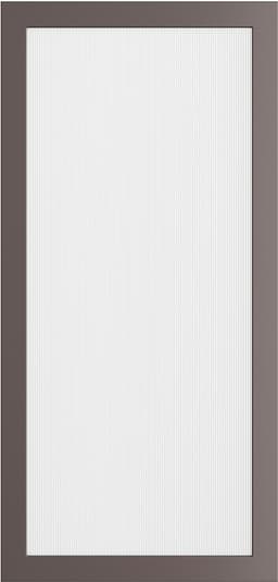 Epoq Trend Umber räfflad glasdörr 60x125