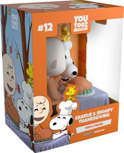 Youtooz Peanuts actionfigur (Charlie & Snoopy Thanksgiving)