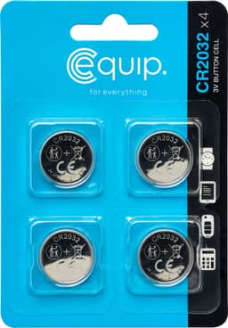 Equip CR2032 batterier (4-pack)