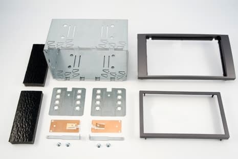 2-DIN radioramme Ford Fiesta, Focus, Transit - Antracit