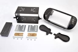2-DIN radioramme Fiat 500 - Piano Black