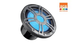 Hertz marine subwoofer m/RGB lys 250mm/10"" - 4 ohm - silver