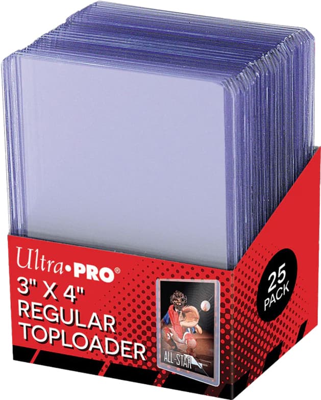 Ultra PRO 3 x 4" toploader (Clear Regular, 25 st.)