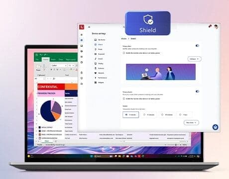 Skærmbeskyttelses tilstand