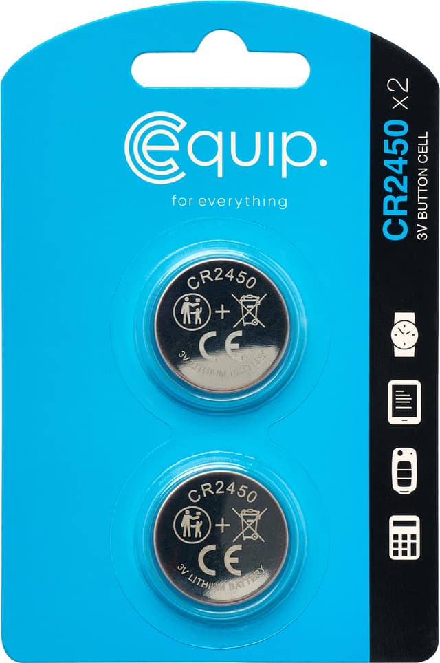 Equip CR2450 batteripakke (2-pak)
