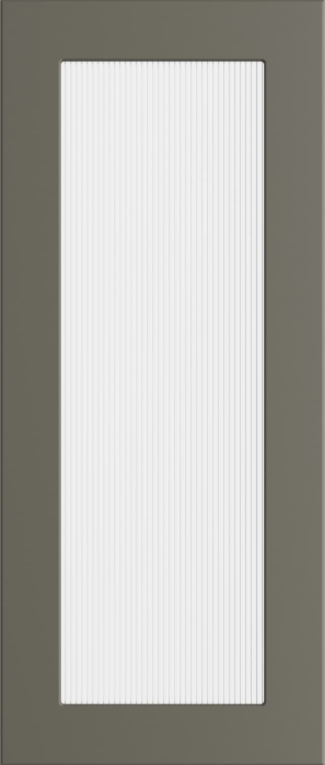 Epoq Trend Moss Green räfflad glaslucka 30x70