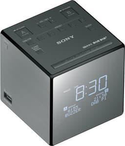 Sony XDR-C1DBP DAB/DAB+ klokkeradio (sort)