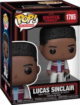 Funko Stranger Things actionfigur (Lucas Sinclair med Boombox)