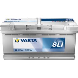 VARTA Dynamic SLI Batteri 12V 110AH 920CCA (393x175x190/190mm) +høyre I1