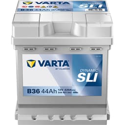VARTA Dynamic SLI Batteri 12V 44AH 420CCA (175x175x190/190mm) +høyre B36