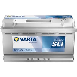 VARTA Silver Dynamic Batteri 12V 100AH 830CCA (353x175x190/190mm) +høyre H3