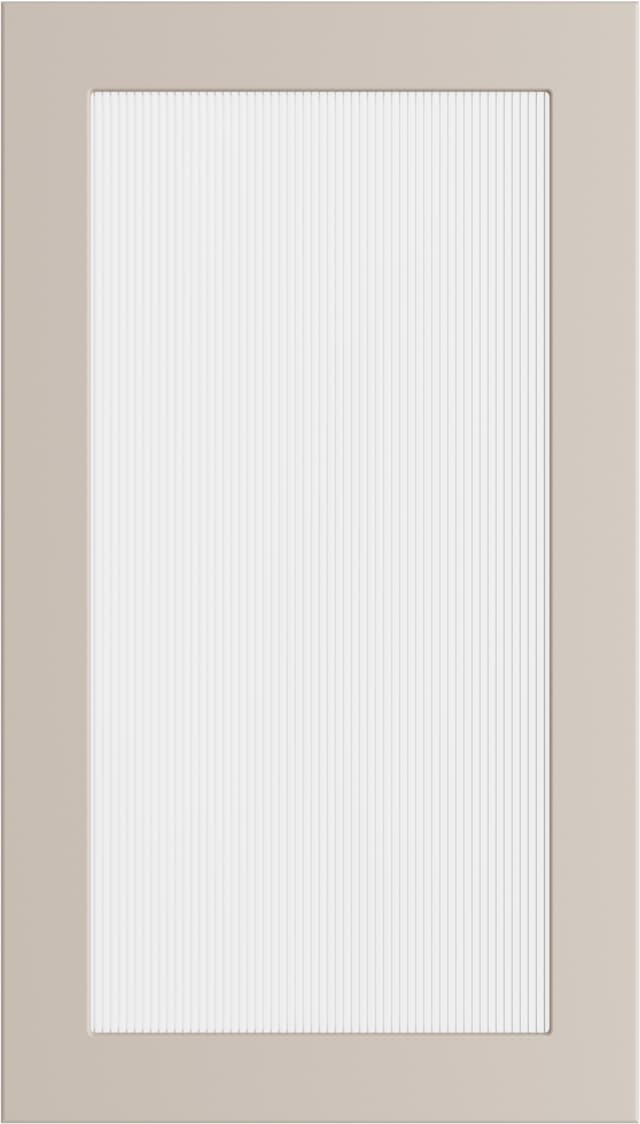 Epoq Trend Blush räfflad glasluckfront 40x70