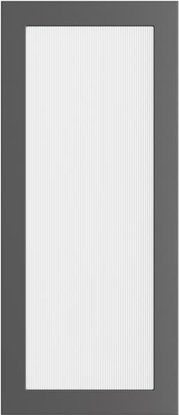 Epoq Trend Graphite räfflad glasdörr 40x92