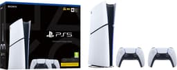 PlayStation 5 Slim Digital Edition (2 DualSenses-pakke) 1TB