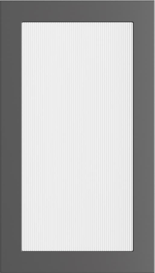 Epoq Trend Graphite räfflad glasdörr 40x70