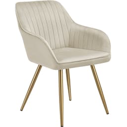 Stol Marilyn, velour, quiltet