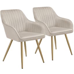 Stol Marilyn i sammet, vadderad