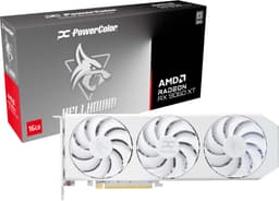 Powercolor HELLHOUND SPECTRAL WHITE AMD Radeon RX 9060XT näytönohjain