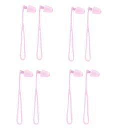 Turvallinen ja kätevä: 073 kaulanauhalla varustetut korvatulpat - 4 paria Valkoinen