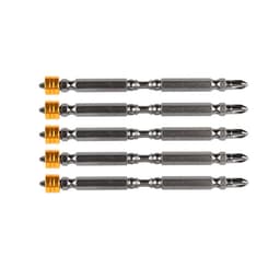 110 mm Forlenget Dobbeltsidig Magnetisk Skrutrekkerbitsett 5-pakke