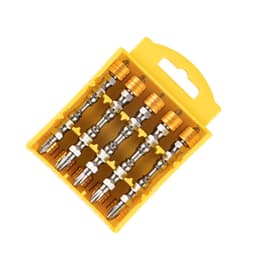 Dobbelthodet magnetisk skrutrekkerbitsett 10-pakke