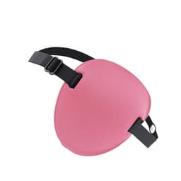 3D Enkelt Ögonmask för Träning och Komfort - Justerbar Design Rosa