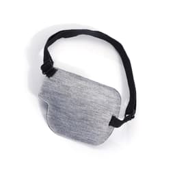 3D Ögonmask med Justerbart Vänster Öga Spänne - Grå