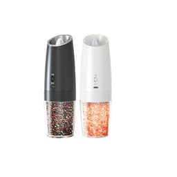 W7 Gravity elektrisk pepparkvarn Set - Uppladdningsbar, Type-C, 2 st