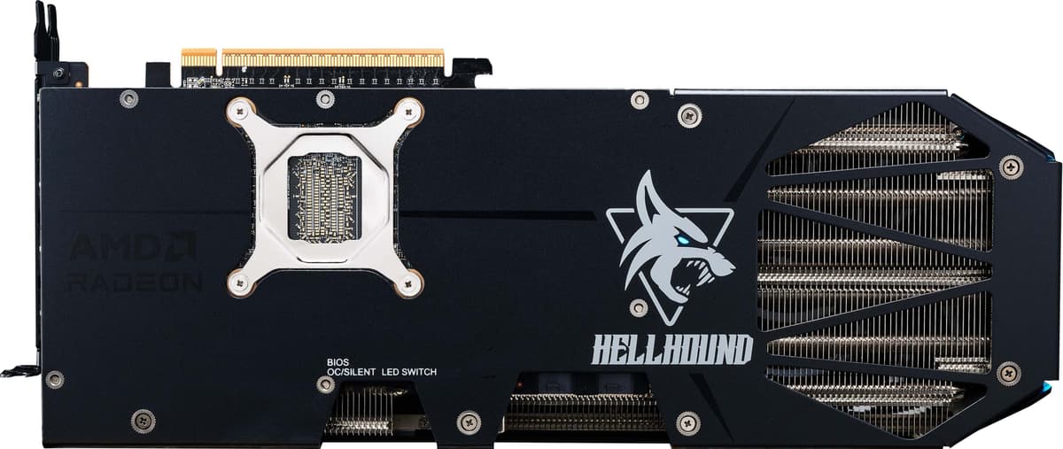 Powercolor HELLHOUND AMD Radeon RX 9070 XT 16GB grafikkort - Elgiganten
