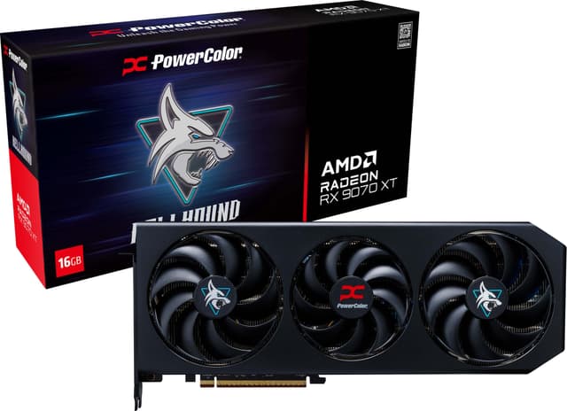 Powercolor HELLHOUND AMD Radeon RX 9070 XT 16GB grafikkort