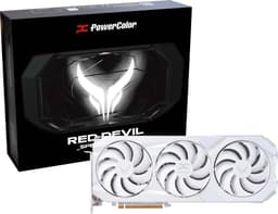 Powercolor RED DEVIL SPECTRAL WHITE AMD Radeon RX 9070XT grafikkort