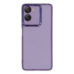 SKALO Motorola Moto G06 Power 4G DKSM Color Bumper Frosted TPU Skal - Lila