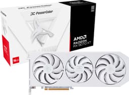 Powercolor HELLHOUND SPECTRAL WHITE AMD Radeon RX 9070XT grafikkort
