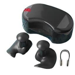 Ørepropper og neseklype for svømming Sort