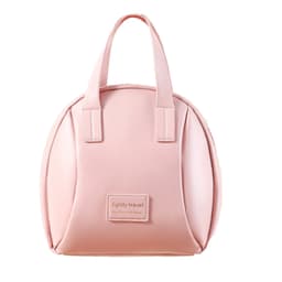 Suuri Kapasiteetti Simpukkakosmetiikkalaukku, Vedenpitävä Matkakosmetiikan Säilytys Vaaleanpunainen