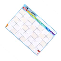 Magnetisk Kylskåpskalender - Månadsplanering för Hemmet och Kontoret