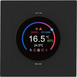 Namron Zigbee Edge Termostat - Sort