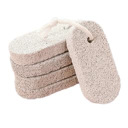 5 kpl Jalkakivi - Beige: Tehokas jalkojen kuorinta ja hieronta kotona