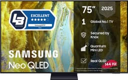 Samsung 75" QN77F Neo QLED 4K Edge MiniLED Smart TV (2025)