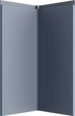 Epoq Integra Blue Harmony hjørnedørfront gulv